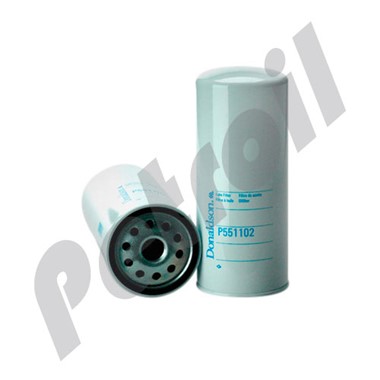 P551102 Donaldson Filtro Aceite Roscado Flujo Completo