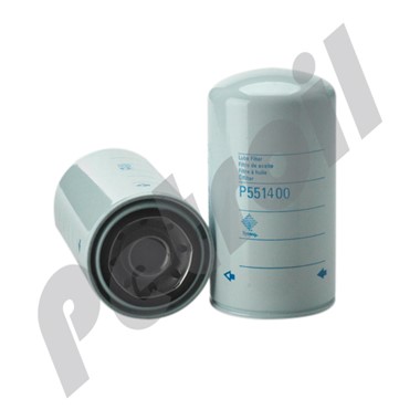 P551400 Filtro Aceite Donaldson Roscado Detroil Diesel Series55  23540000 GMC 23550401 B7175 LF3931 57022