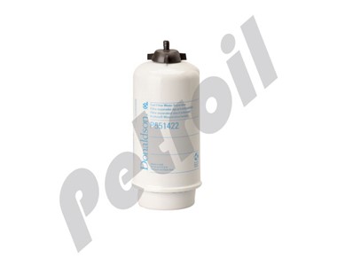 P551422 Filtro Combustible Separador/Agua Donaldson c/Drenaje  Removible John Deere RE522878 BF7949-D FS19976 WF10085 L886