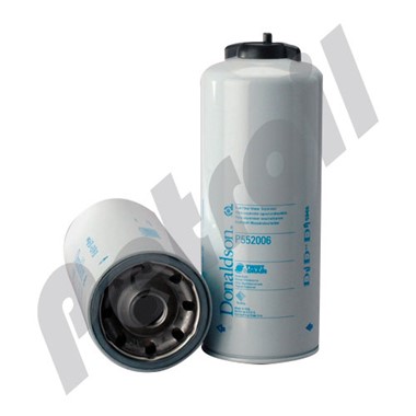 P552006 Filtro Combustible Sep.Agua c/Drenaje Donaldson 3089916  FS1006 33645 BF1262 PS10979