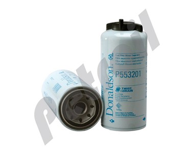 P553201 Filtro Separador Agua Donaldson Roscado c/Puerto Sensor  Komatsu 6003113610 6003113620 6003193610 6003193620 BF1394-