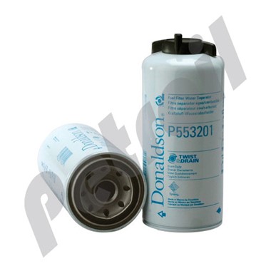 P553201 Filtro Separador Agua Donaldson Roscado c/Puerto Sensor  Komatsu 6003113610 6003113620 6003193610 6003193620 BF1394-