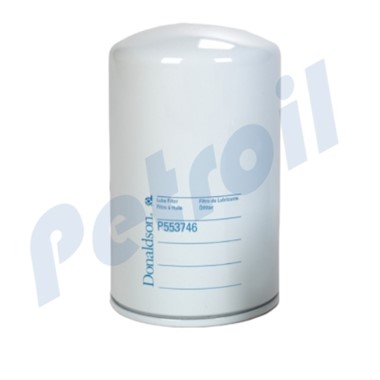 P553746 Filtro Aceite Donaldson Roscado By-Pass Thermo King 113746  General Motors 25010066 B128 LF695 51802 P3340 W11181