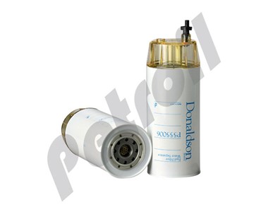 P555006 COMBO Filtro Donaldson Combustible Sep/Agua Motores  Caterpillar Electronico+vaso plastico 1290372 BF1283-SP