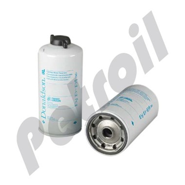 P559118 Combo Elemento Donaldson Sep.Agua incluye Vaso Plastico +  Drenaje con Sensor 1/2"20