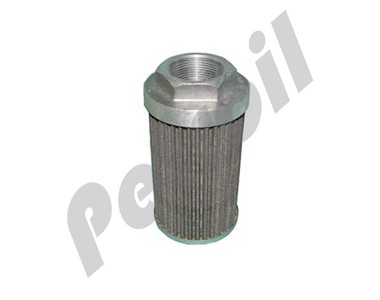 SI590 Filtro Tecfil Hidraulico Succion, Malla Metalica, Conexion 1  1/2" NPT (Tuerca), x 165mm L