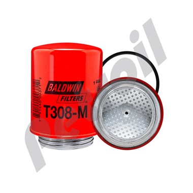 T308-M Filtro Aceite Baldwin Roscado tipo Mason Jar Vac Cel  Wisconsin RV40 51106 LF726 P552451