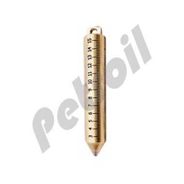TL-8242 Plomada Bronce solido para cinta medidora de Tanques Gammon,  20 oz (1 1/4") (Inage / Sumerge en el Comb)
