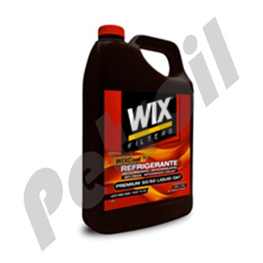 WC-131 Refrigerante Wix Cool anticorrosivo anticongelante con  liquidos anticorrosivos oat color rojo PREMIUM 50/50