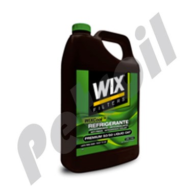 WC-231 Refrigerante Wix Cool anticorrosivo anticongelante con  liquidos anticorrosivos oat color verde PREMIUM 50/50