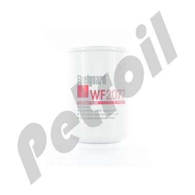 WF2077 Filtro Refrigerante Fleetguard Caterpillar 9Y4528 Cummins  3300721 B5134 C4070 P554685 24070