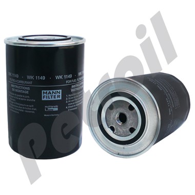 WK1149 Filtro Combustible MANN Alta Efic. Iveco Stralis HD 2994048  503355292 500315480 BF7927 FF5471 P763995 33744